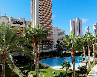 Appartementen Gemelos 22 Benidorm zwembad