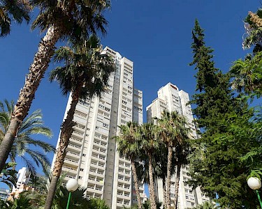 Appartementen Gemelos 22 Benidorm gebouw