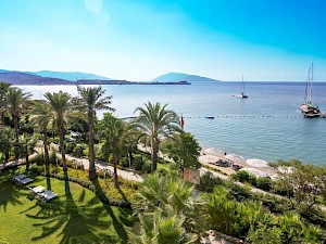 Goddess of Bodrum Isis Hotel Turkije uitzicht