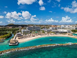 Corendon Mangrove Beach Resort Curaçao van bovenaf