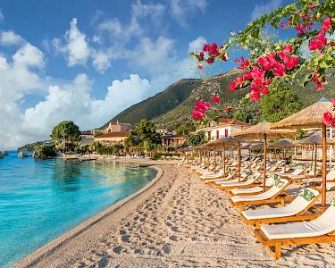 Nikiana Beach strand op Lefkas
