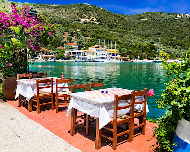 Grieks restaurant Sivota op Lefkas
