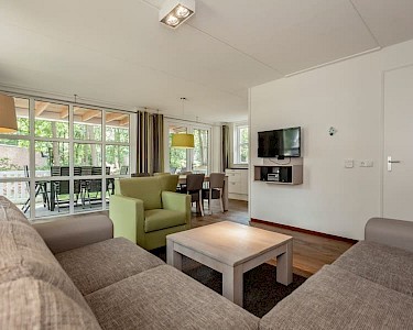 Landal De Vers woonkamer