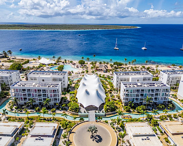 TUI TIME TO SMILE Chogogo Dive & Beach Resort Bonaire droneshot