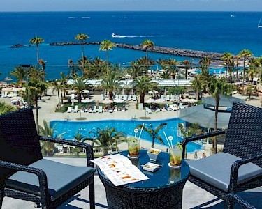 RIU Palace Tenerife uitzicht