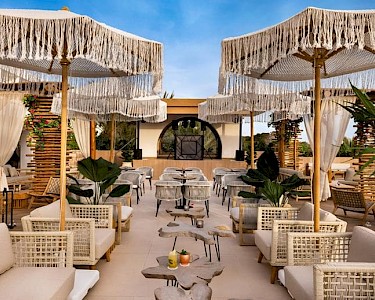 Riu Palace La Mola Formentera gezellig terras