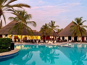 Royam uitzicht zwembad