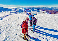 Wintersport skiën