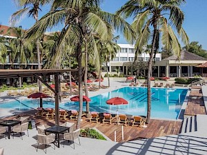 Palm Beach zwembad Senegal