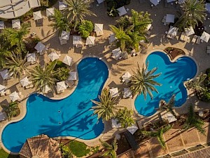 Secrets Bahia Real Resort & Spa bovenaf