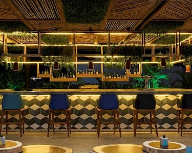 Fiesta Inn Playa del Carmen Mexico bar