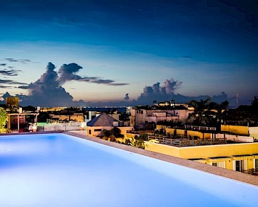 Fiesta Inn Playa del Carmen Mexico uitzicht