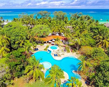Diani Sea Resort Kenia bovenaf