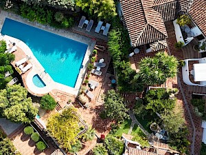 Molino del Santo Andalusië van bovenaf