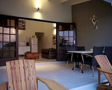 Ban Topa Appartementen terras van appartement