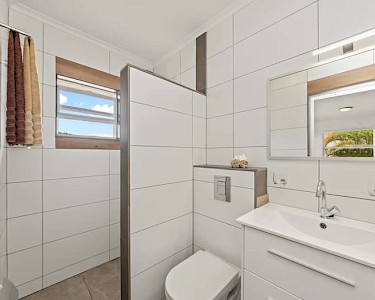 Panache Resort bungalow badkamer