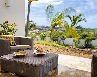 Pasha Appartementen terras