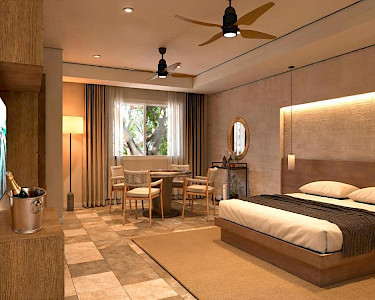 Nina Hotel Playa del Carmen kamer artist impression