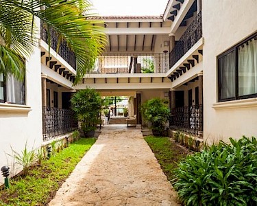 Nina Hotel Playa del Carmen Mexico tuin