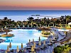 The Three Corners Fayrouz Plaza Beach Resort Egypte zwembad bij zonsondergang