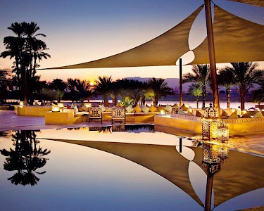 Hilton Luxor Resort & Spa Egypte golden hour