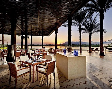 Hilton Luxor Resort & Spa Egypte terras