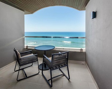 Faro a Lopesan Collection Hotel Gran Canaria balkon met uitzicht