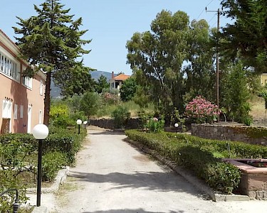 Marilena Appartementen Lesbos tuin