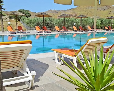 Marilena Appartementen Lesbos zwembad