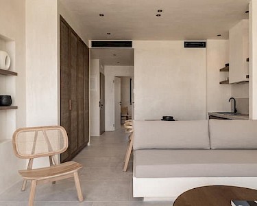 Seven Rocks Chalkidiki woonkamer