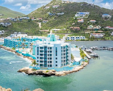 Oyster Bay Beach Resort Sint Maarten bovenaf