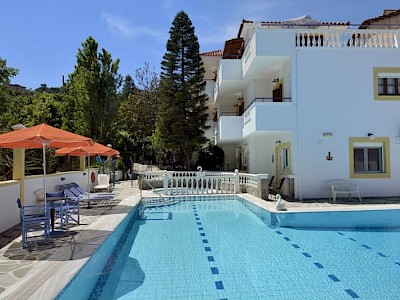 Huize Zafiria Samos zwembad