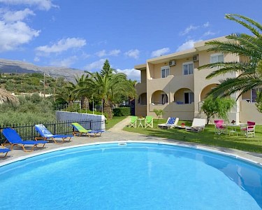 Huize Erato Kreta zwembad