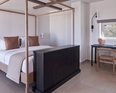 Lena Mare Boutique Suites Corfu slaapkamer