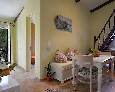 Fundana Villas Corfu woonkamer