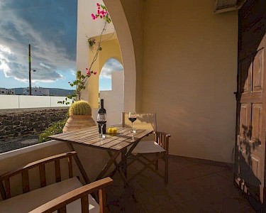 Hotel Iliada Odysseas Resort Santorini terras