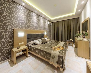 Appartementen Albatros Zakynthos slaapkamer