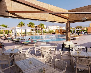 Appartementen Eanthia Beach Kreta terras