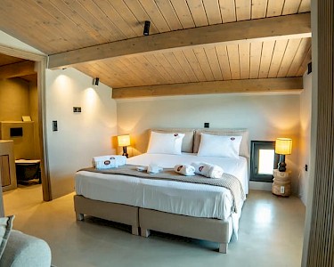 Petras Estate Lesbos slaapkamer