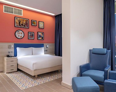 Hampton By Hilton Doha Old Town Qatar slaapkamer