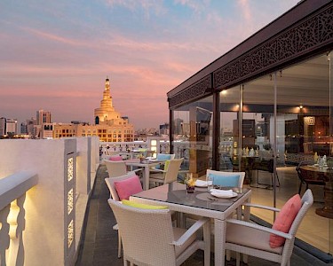 Souq Waqif Boutique Hotels by Tivoli Qatar balkon