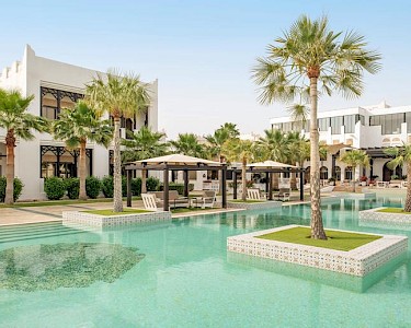 Sharq Village & Spa Qatar zwembad