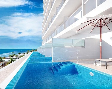 Riu Ventura Mexico artist impression swim-up kamers