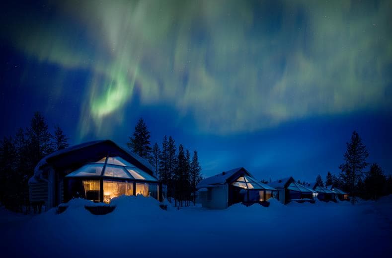 Santa's Igloos Arctic Circle Rovaniemi Lapland