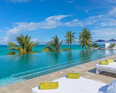 Melia Zanzibar infinity pool