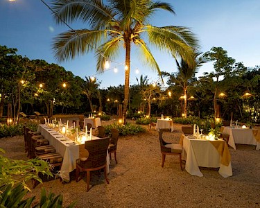 The Residence Zanzibar tuin diner