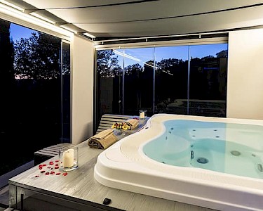 Agriturismo Il Melograno Umbrië jacuzzi