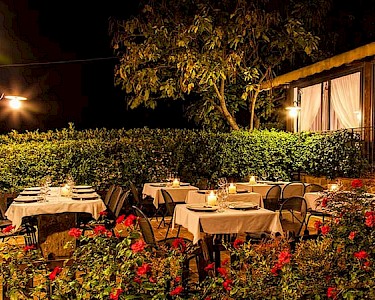 Agriturismo Il Melograno Umbrië terras