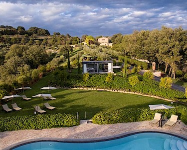 Agriturismo Il Melograno Umbrië tuin