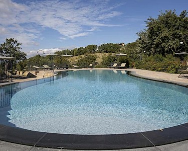 Agriturismo Il Melograno Umbrië zwembad